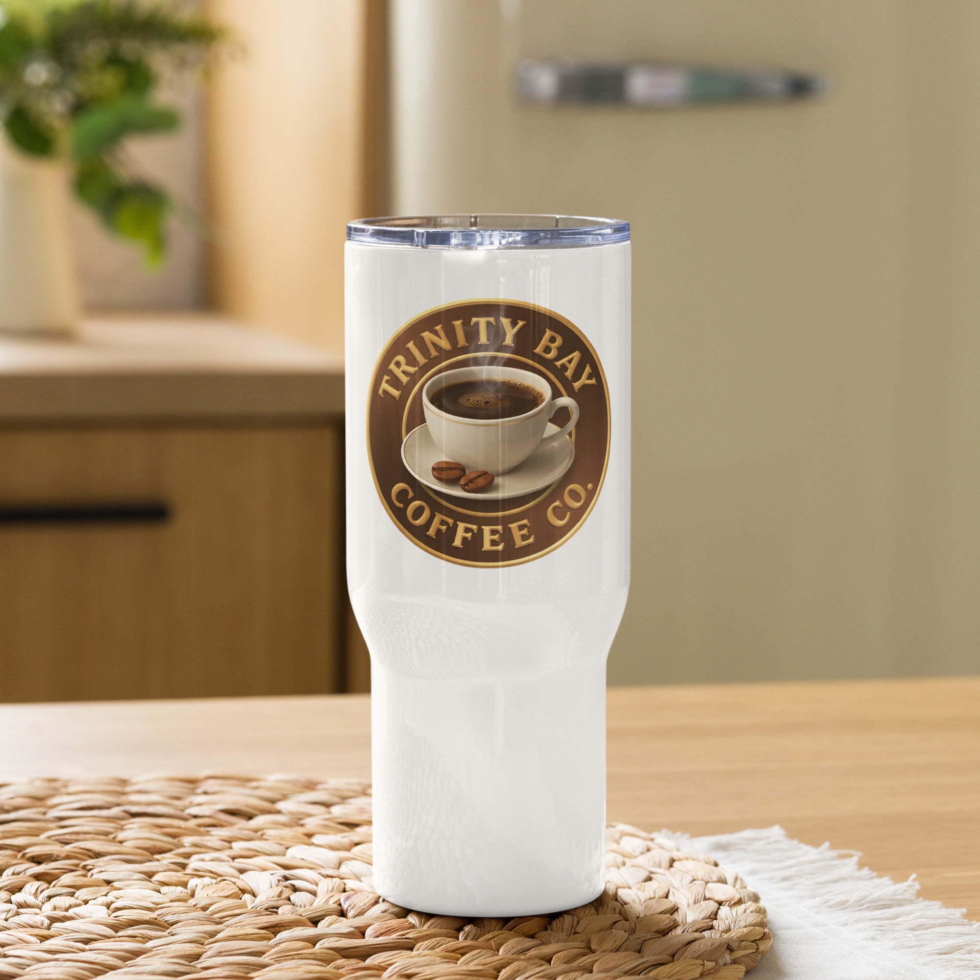 Travel mug with a handle – Trinity Bay Coffee Co.