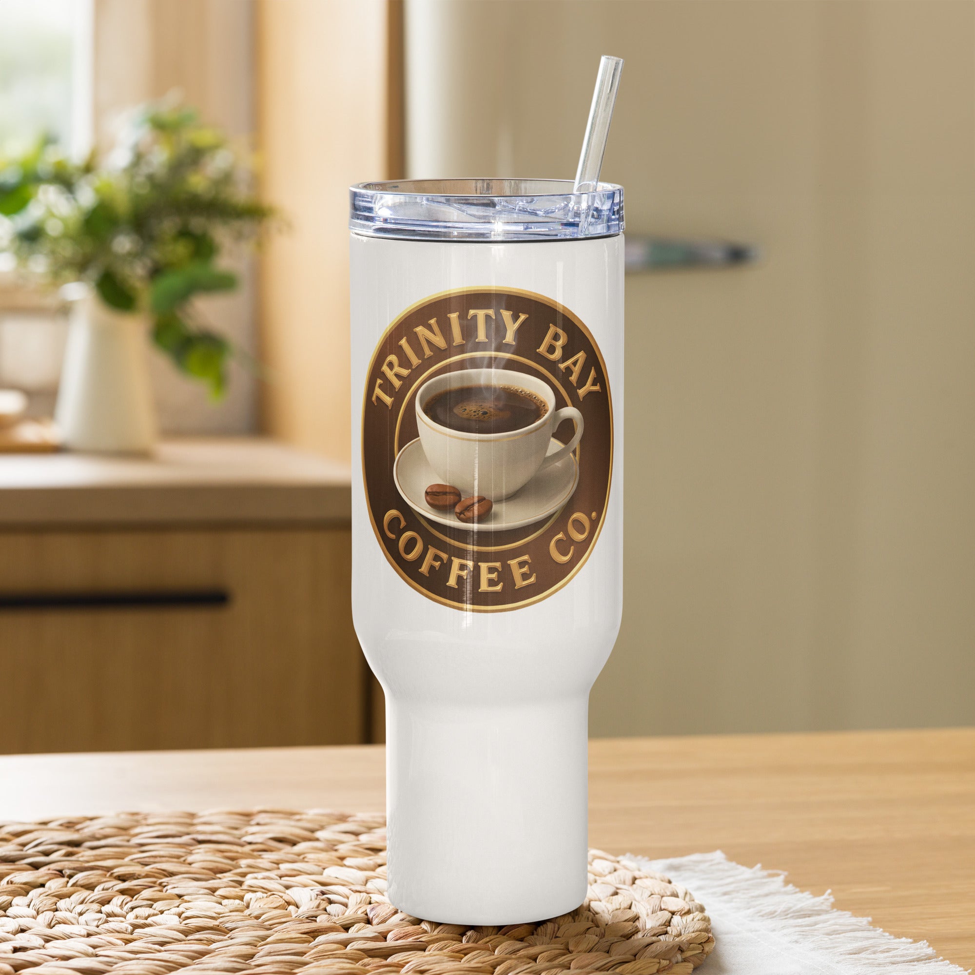 Travel mug with a handle – Trinity Bay Coffee Co.